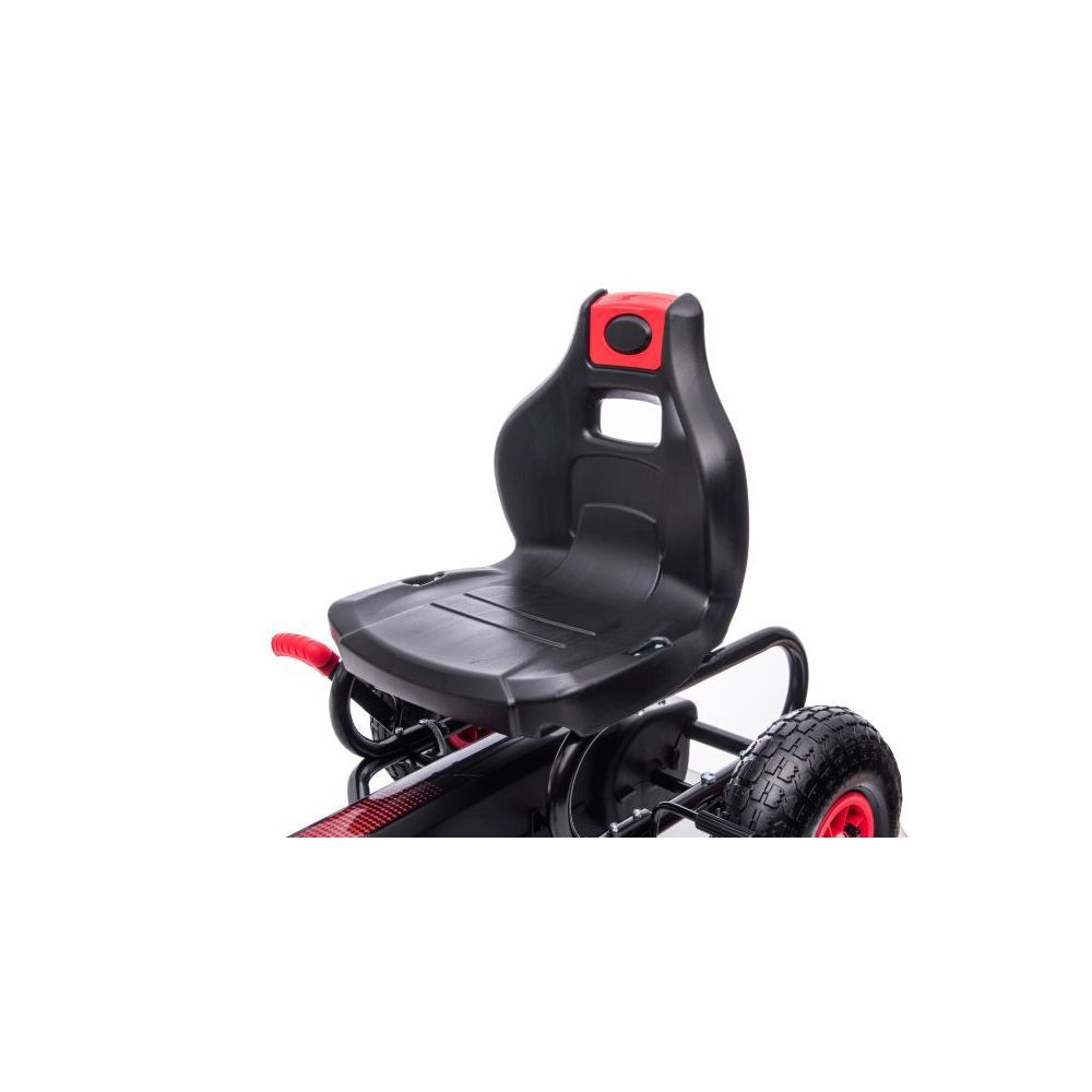 DUŻY GOKART NA PEDAŁY SUPER POWER 5, POMPOWANE KOŁA/G18