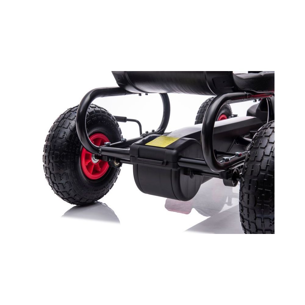 DIDELIS PEDALINIS GOKARTAS „SUPER POWER 5“, PRIPUČIAMI RATAI/G18
