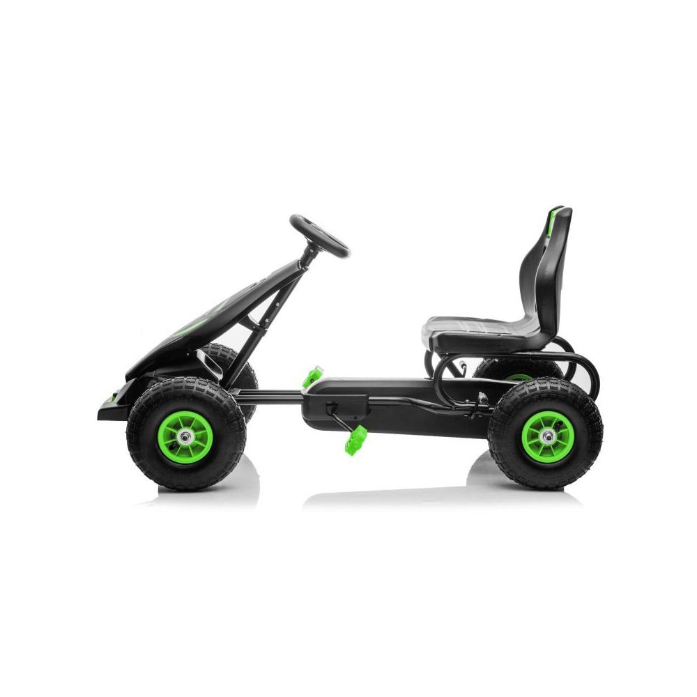 DUŻY GOKART NA PEDAŁY SUPER POWER 5, POMPOWANE KOŁA/G18
