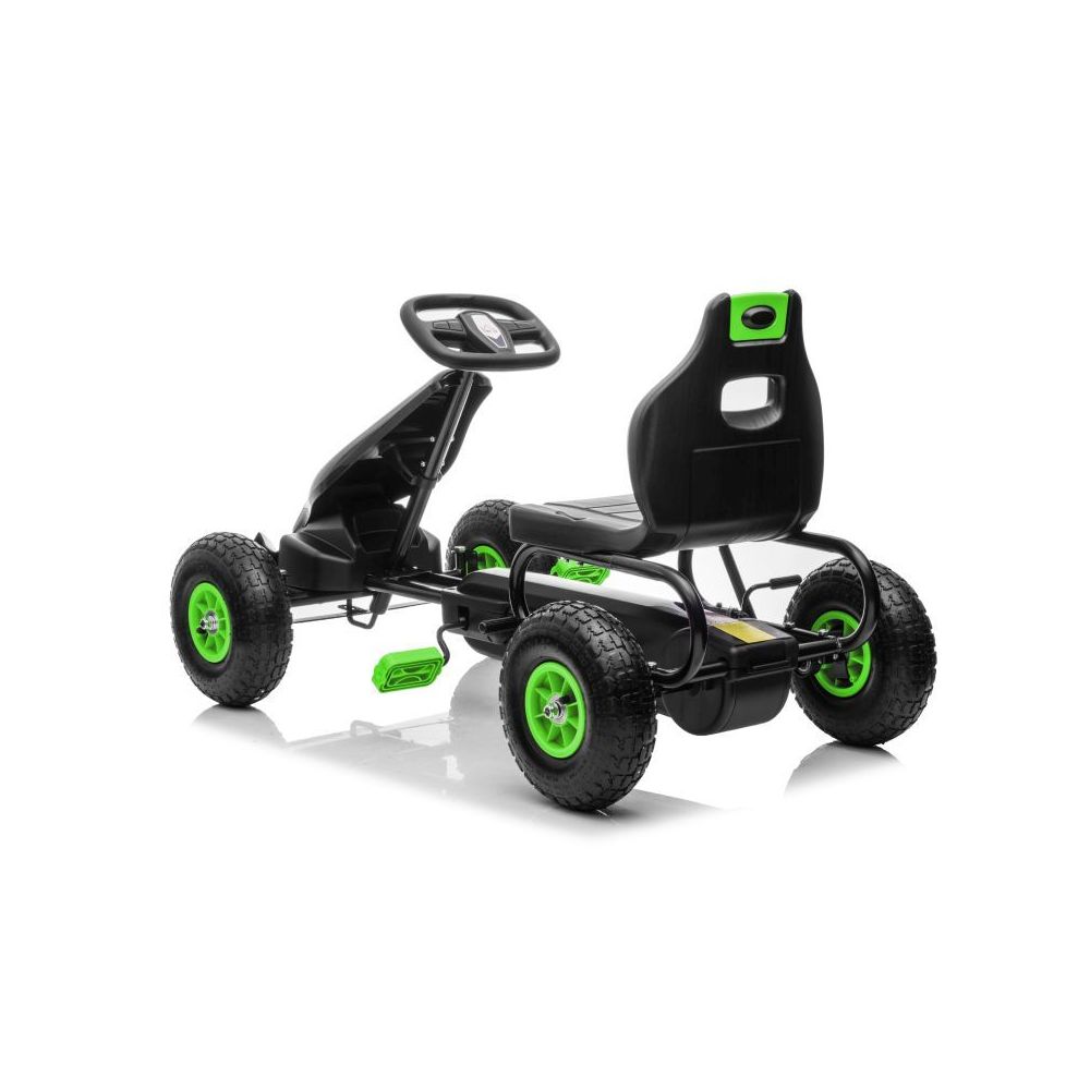 DIDELIS PEDALINIS GOKARTAS „SUPER POWER 5“, PRIEPUČIAMI RATAI/G18