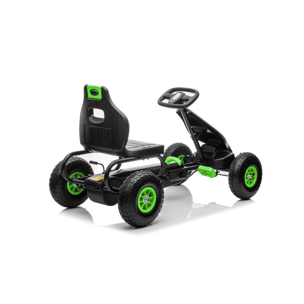 DUŻY GOKART NA PEDAŁY SUPER POWER 5, POMPOWANE KOŁA/G18