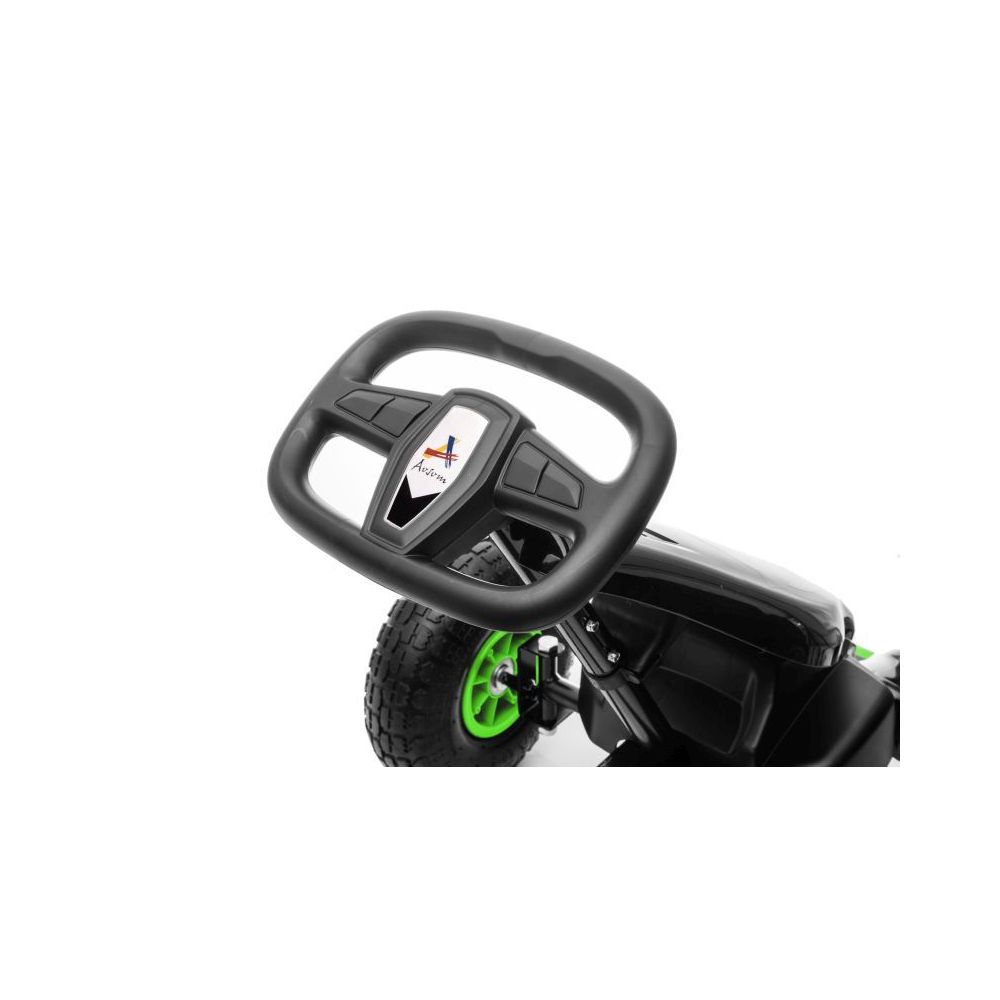 DUŻY GOKART NA PEDAŁY SUPER POWER 5, POMPOWANE KOŁA/G18