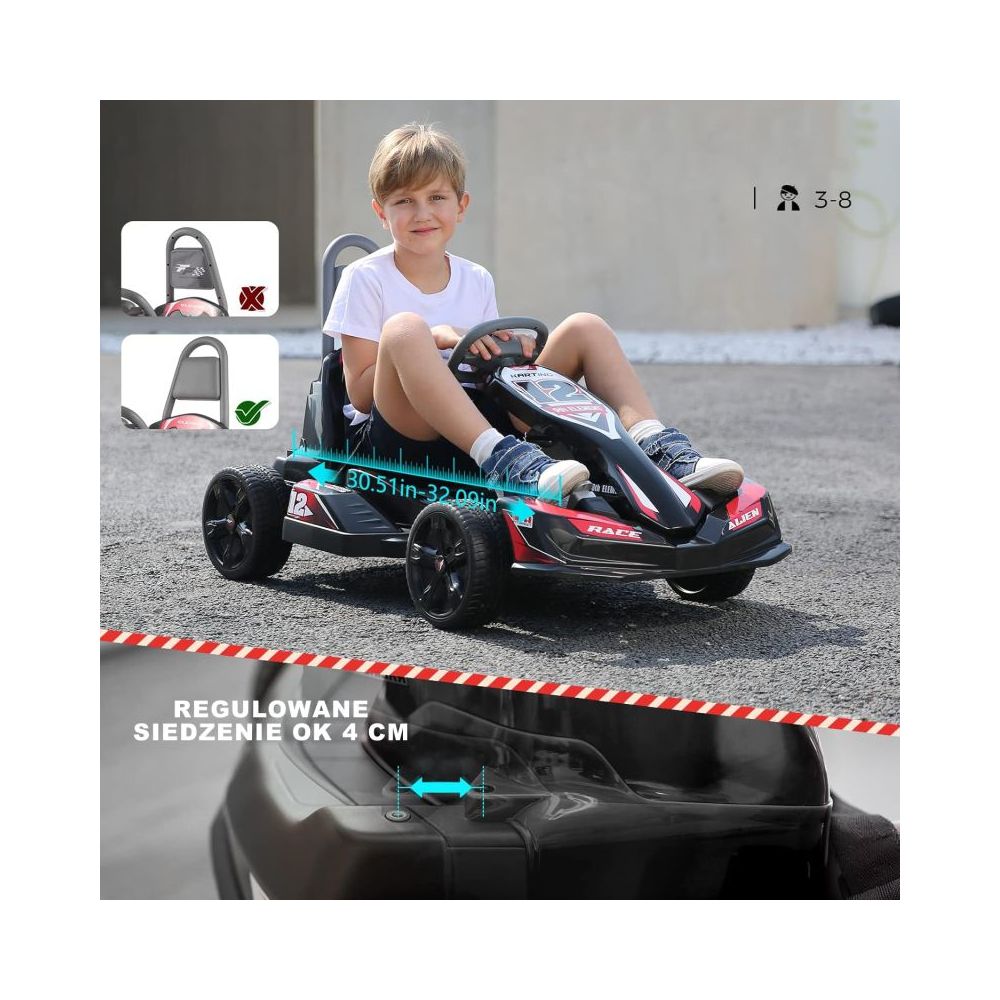 GOKART NA AKUMULATOR Z PILOTEM - "ELEMENT"/JE1299