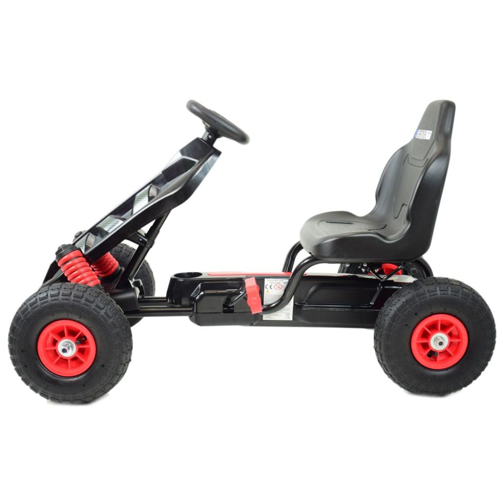 NAUJAUSIAS PEDALINIS GOKARTAS „TANK“, PRIEPUČIAMI RATAI, STABDŽIAI/G23