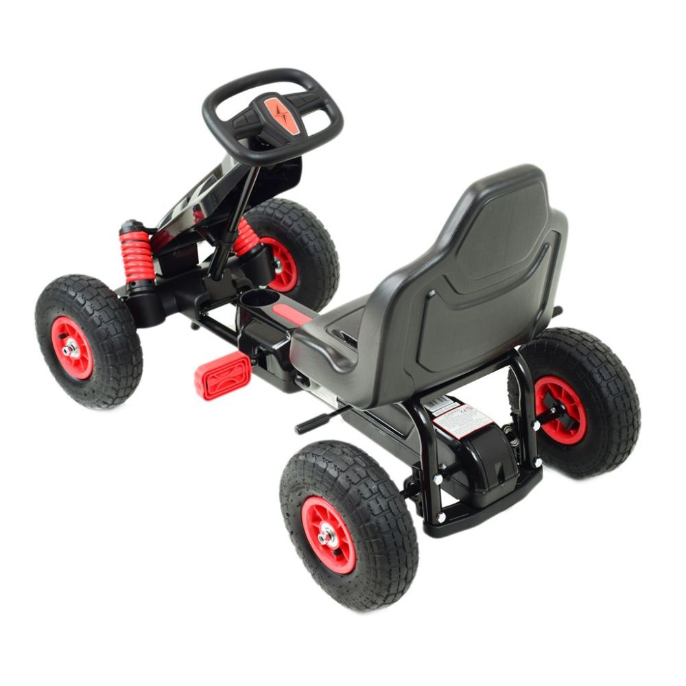 NAUJAUSIAS PEDALINIS GOKARTAS „TANK“, PRIEPUČIAMI RATAI, STABDŽIAI/G23