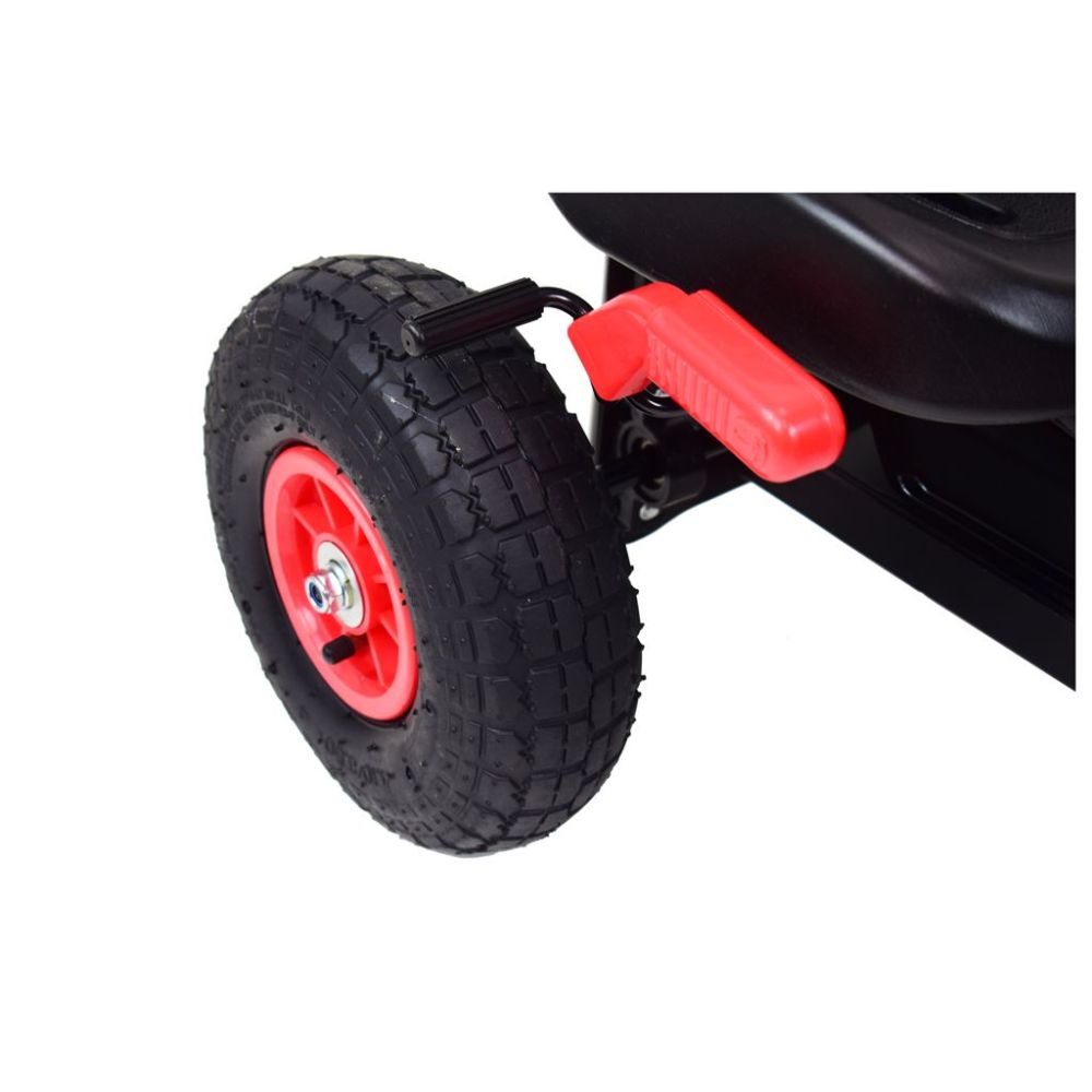 NAUJAUSIAS PEDALINIS GOKARTAS „TANK“, PRIEPUČIAMI RATAI, STABDŽIAI/G23