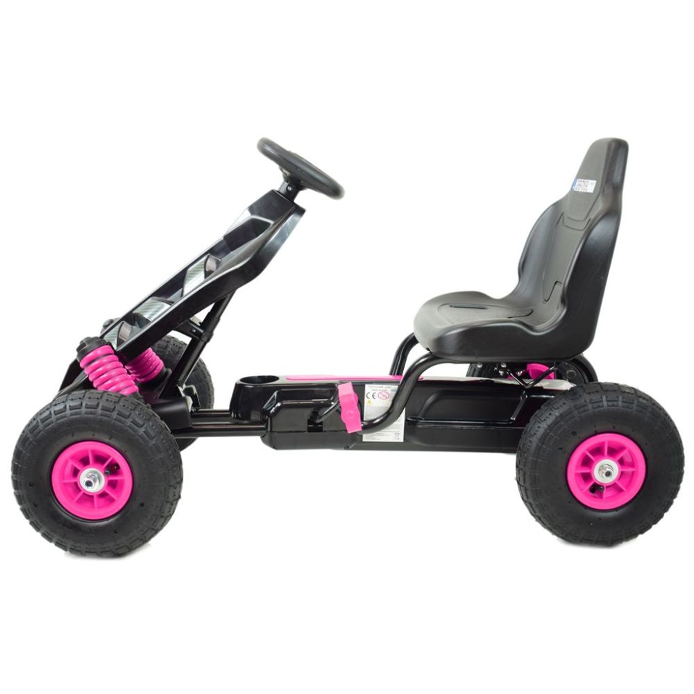 NAUJAUSIAS PEDALINIS GOKARTAS „TANK“, PRIEPUČIAMI RATAI, STABDŽIAI/G23