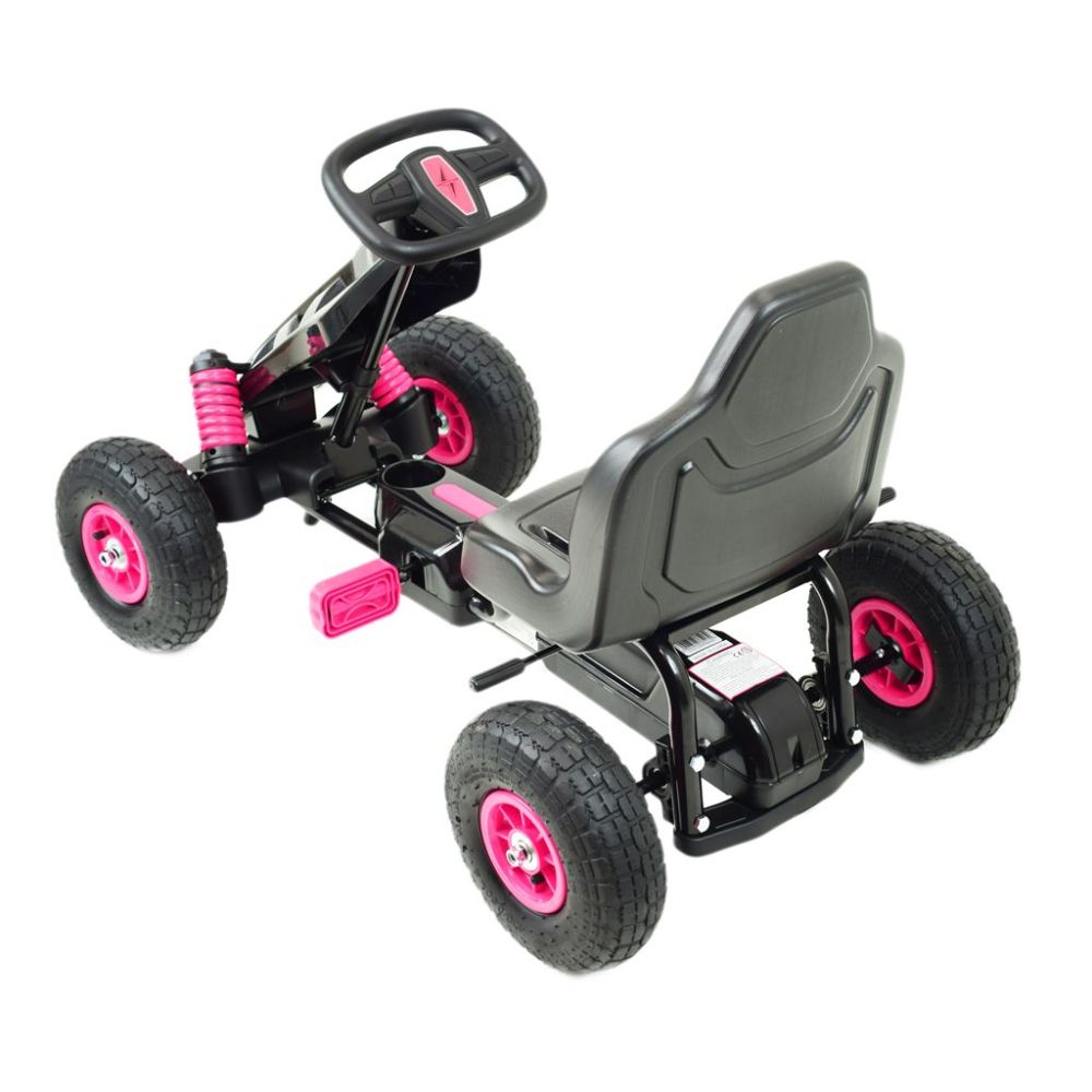 NAUJAUSIAS PEDALINIS GOKARTAS „TANK“, PRIEPUČIAMI RATAI, STABDŽIAI/G23