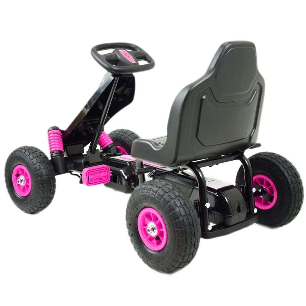 NAUJAUSIAS PEDALINIS GOKARTAS „TANK“, PRIEPUČIAMI RATAI, STABDŽIAI/G23