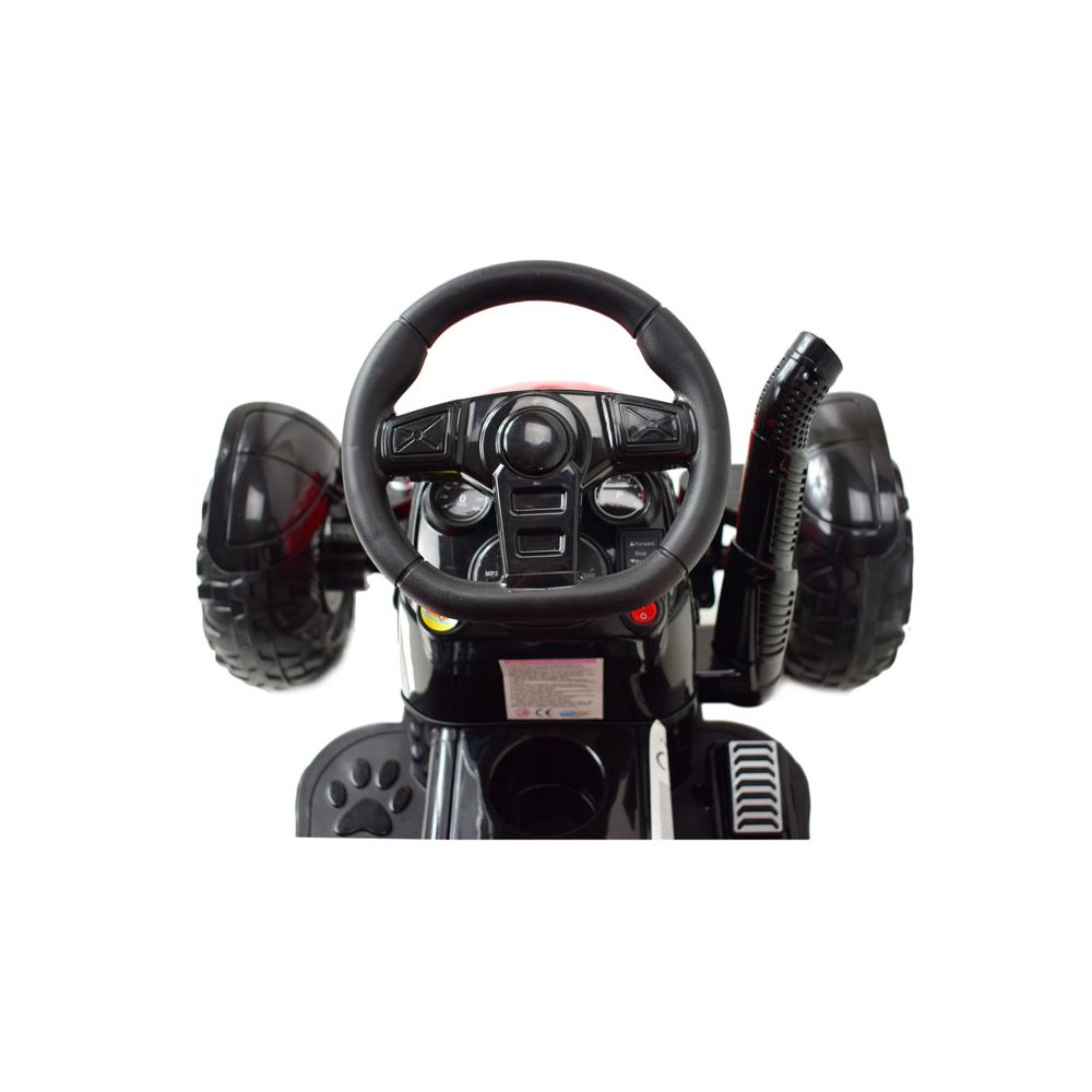 SUPER TRAKTOR TRUCK Z PRZYCZEPĄ I KOGUTEM, MIĘKKIE KOŁA, MIĘKKIE SIEDZENIE, PILOT/HZB200