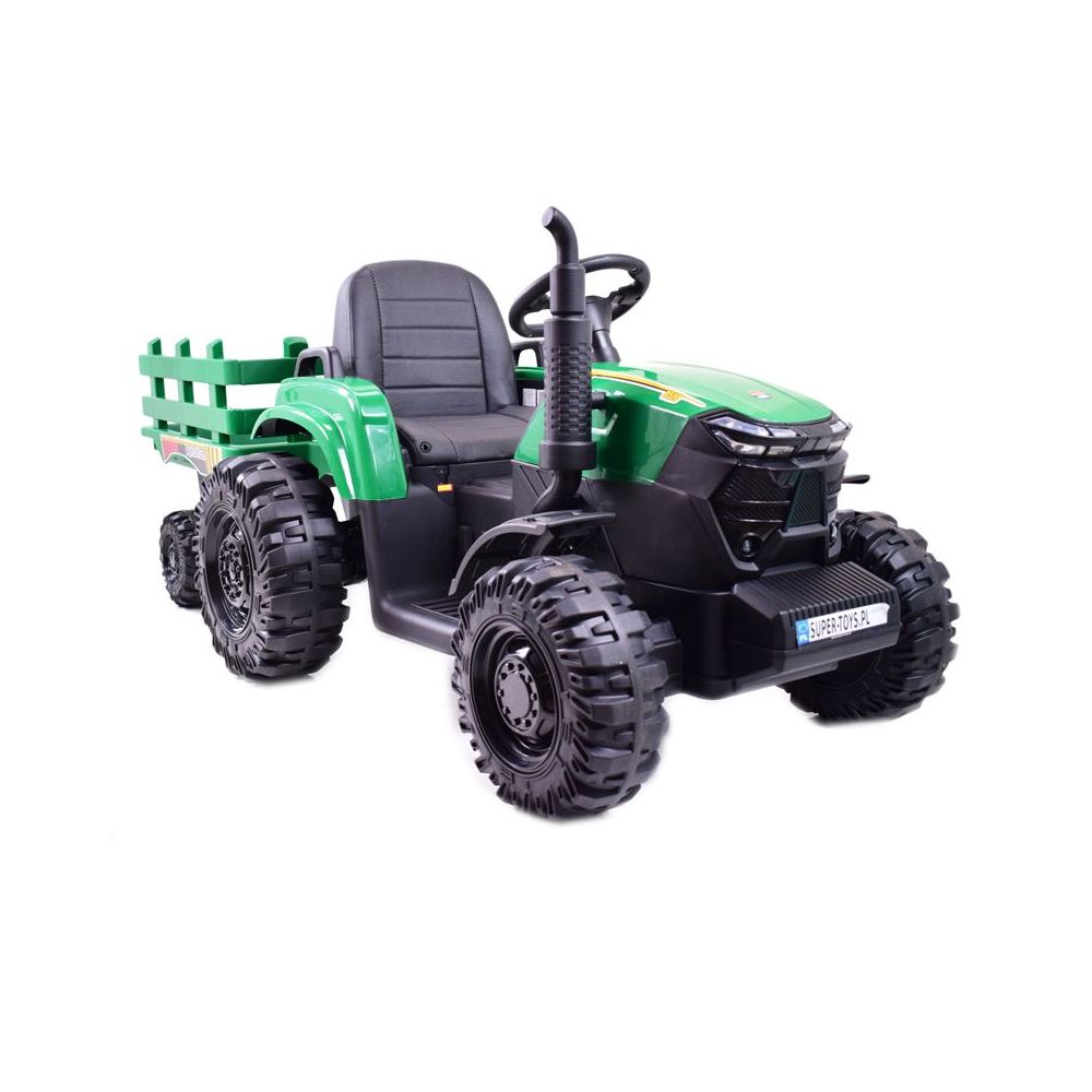 MEGA TRAKTOR AGRICULTURE Z PRZYCZEPĄ 2X200, 24V, SZYBKI SUPER JAKOSĆ/JC000B
