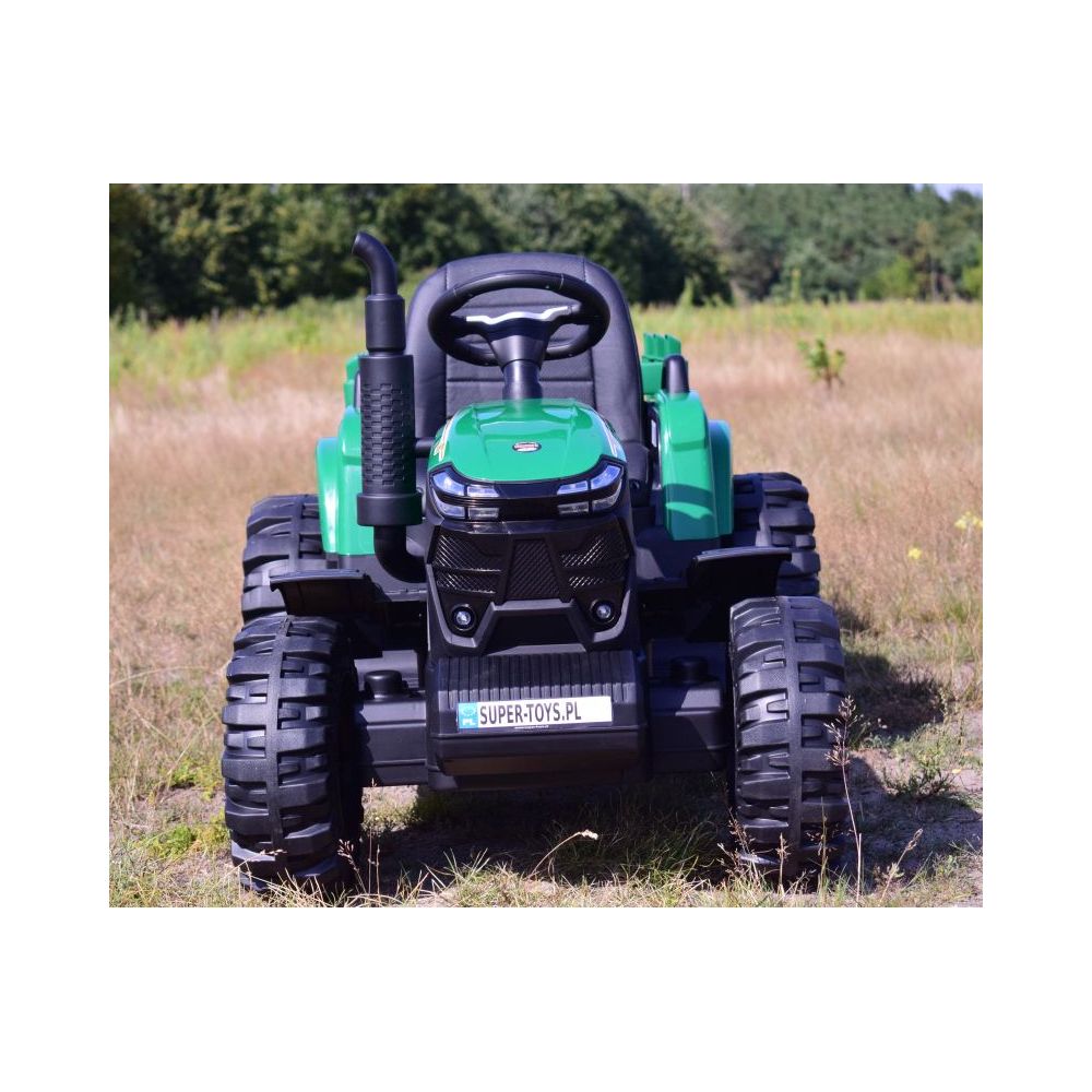 MEGA TRAKTOR AGRICULTURE Z PRZYCZEPĄ 2X200, 24V, SZYBKI SUPER JAKOSĆ/JC000B