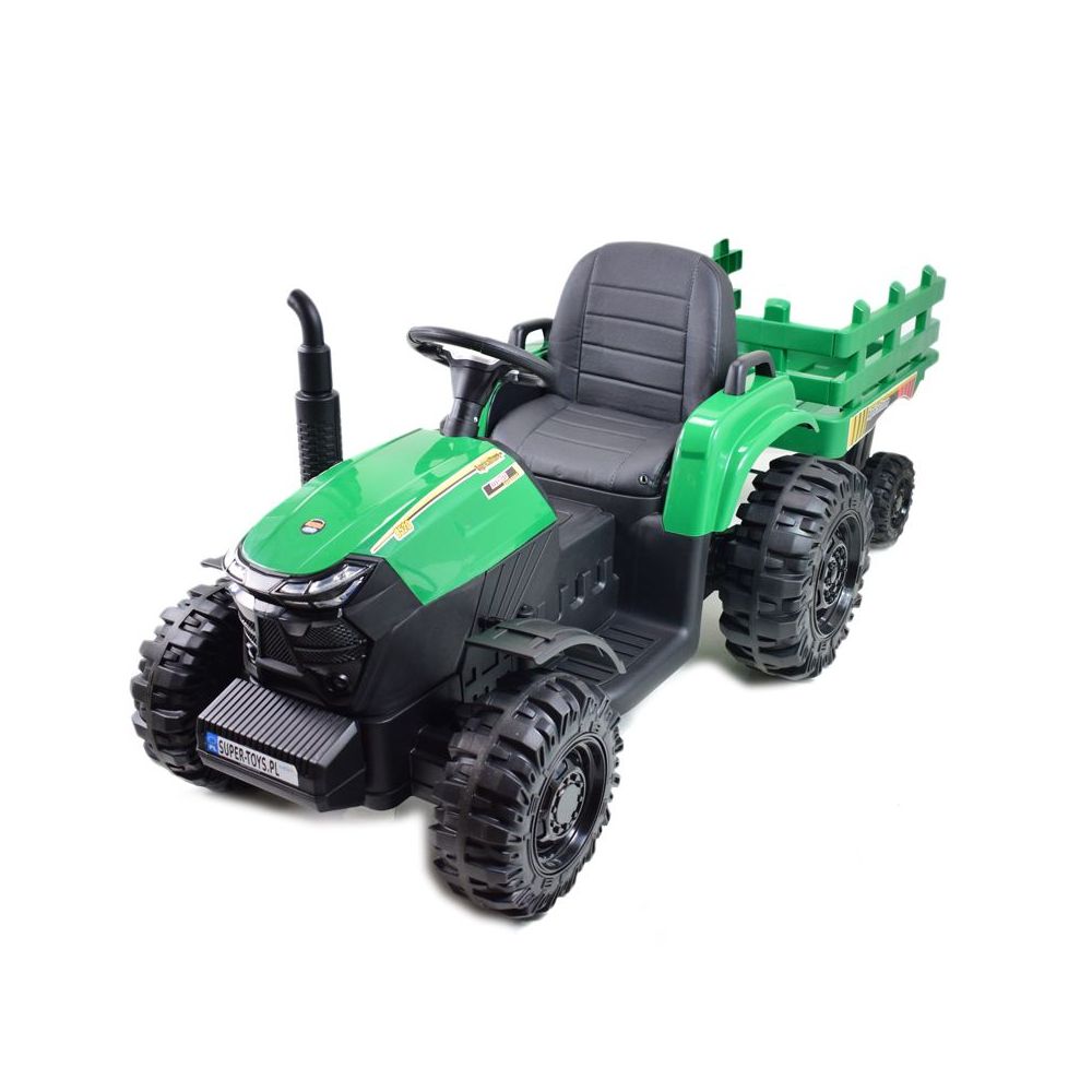 MEGA TRAKTOR AGRICULTURE Z PRZYCZEPĄ 2X200, 24V, SZYBKI SUPER JAKOSĆ/JC000B