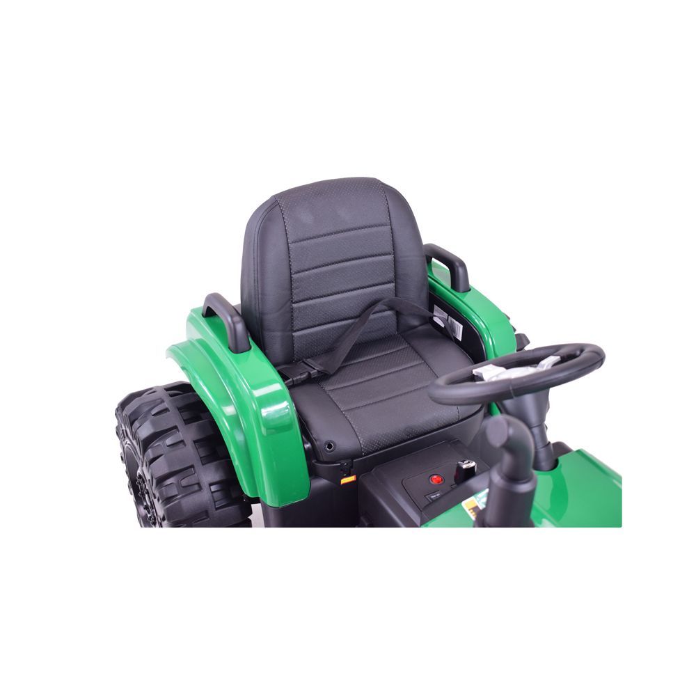 MEGA TRAKTOR AGRICULTURE Z PRZYCZEPĄ 2X200, 24V, SZYBKI SUPER JAKOSĆ/JC000B