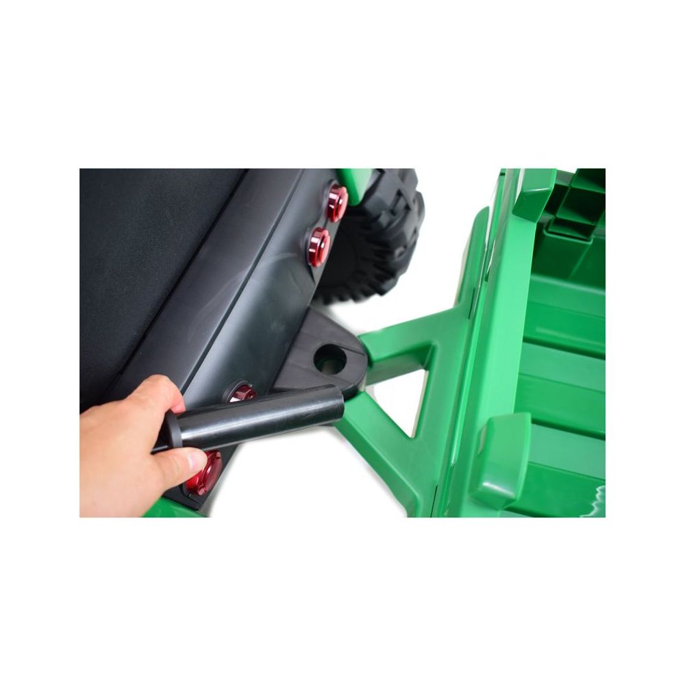 MEGA TRAKTOR AGRICULTURE Z PRZYCZEPĄ 2X200, 24V, SZYBKI SUPER JAKOSĆ/JC000B