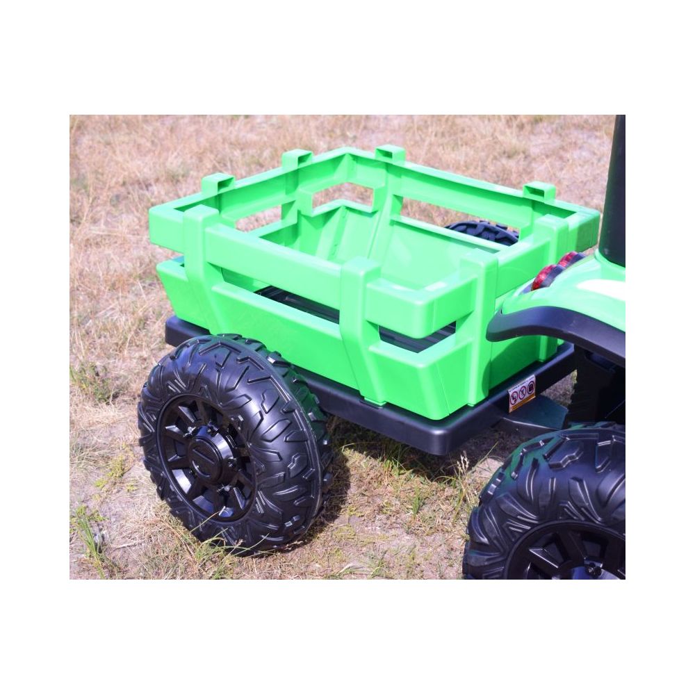 OLBRZYMI TRAKTOR Z PRZYCZEPĄ ,24V, 4X4 JAKOŚĆ/BLT206