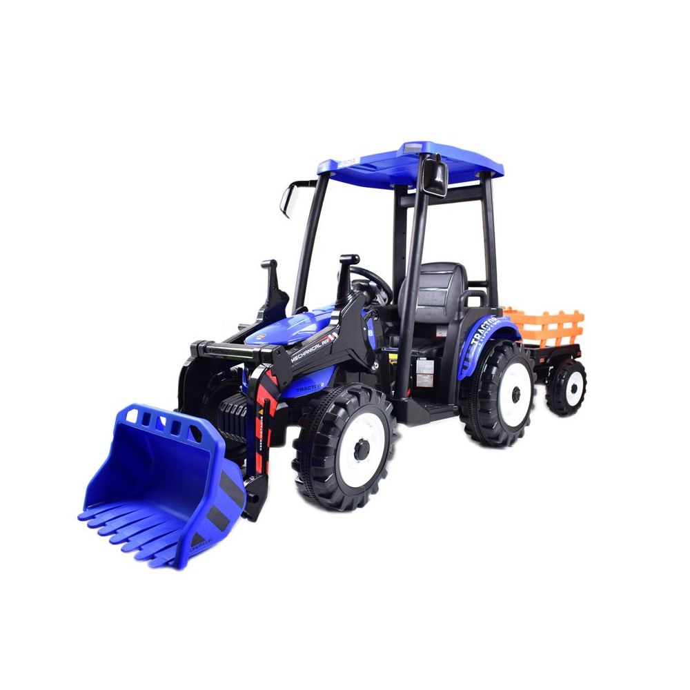 OLBRZYMI TRAKTOR NA AKUMULATOR Z PRZYCZEPĄ 12 V, 240W, PILOT/JS-3158B-12V
