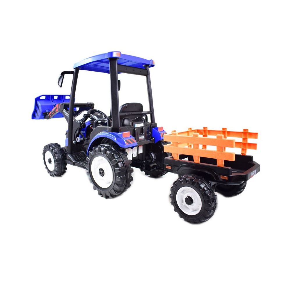 OLBRZYMI TRAKTOR NA AKUMULATOR Z PRZYCZEPĄ 12 V, 240W, PILOT/JS-3158B-12V