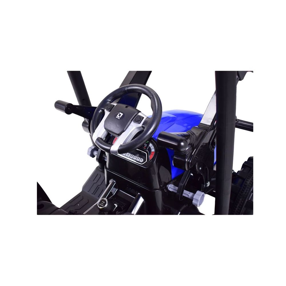 OLBRZYMI TRAKTOR NA AKUMULATOR Z PRZYCZEPĄ 12 V, 240W, PILOT/JS-3158B-12V