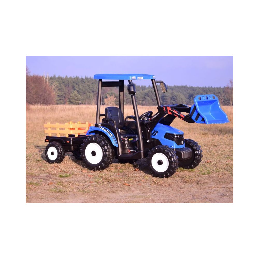 OLBRZYMI TRAKTOR NA AKUMULATOR Z PRZYCZEPĄ 12 V, 240W, PILOT/JS-3158B-12V