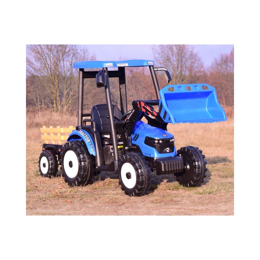 OLBRZYMI TRAKTOR NA AKUMULATOR Z PRZYCZEPĄ 12 V, 240W, PILOT/JS-3158B-12V
