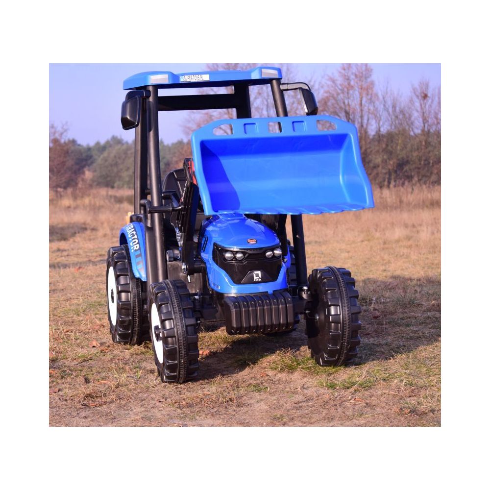 OLBRZYMI TRAKTOR NA AKUMULATOR Z PRZYCZEPĄ 12 V, 240W, PILOT/JS-3158B-12V