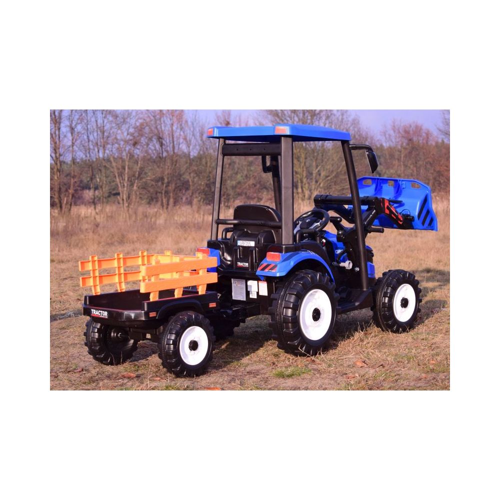 OLBRZYMI TRAKTOR NA AKUMULATOR Z PRZYCZEPĄ 12 V, 240W, PILOT/JS-3158B-12V