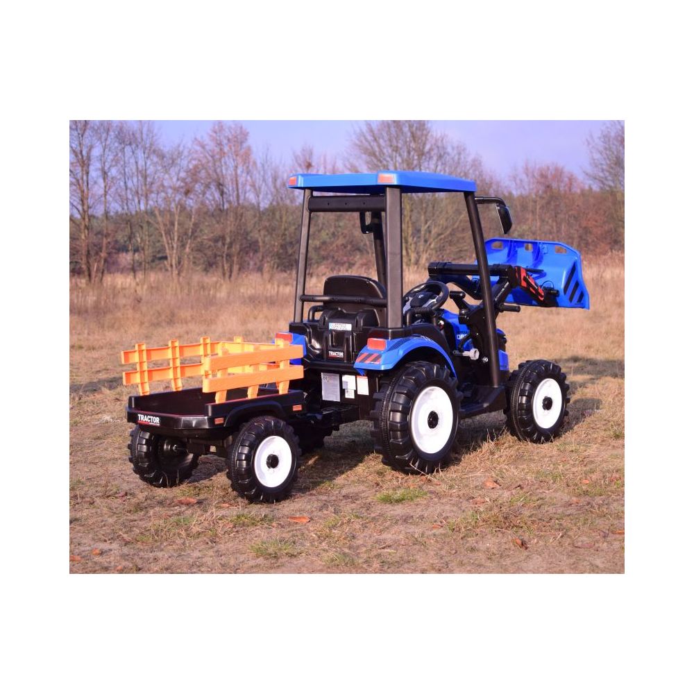 OLBRZYMI TRAKTOR NA AKUMULATOR Z PRZYCZEPĄ 12 V, 240W, PILOT/JS-3158B-12V