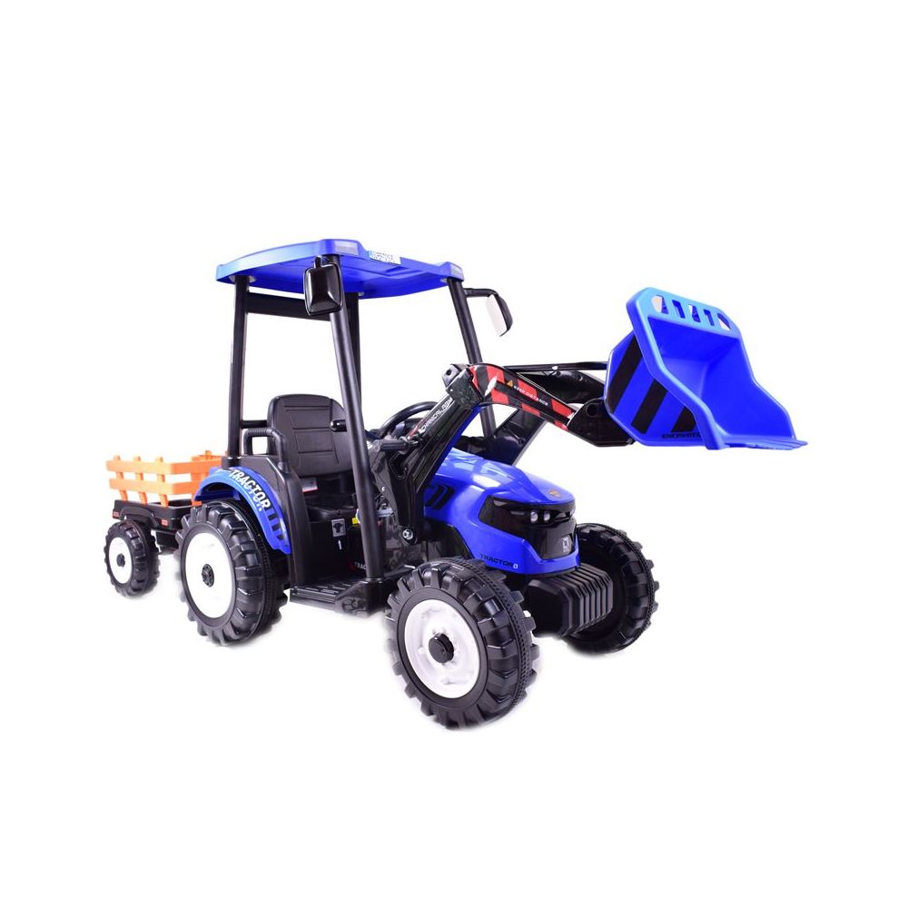 OLBRZYMI TRAKTOR NA AKUMULATOR Z PRZYCZEPĄ 12 V, 240W, PILOT/JS-3158B-12V