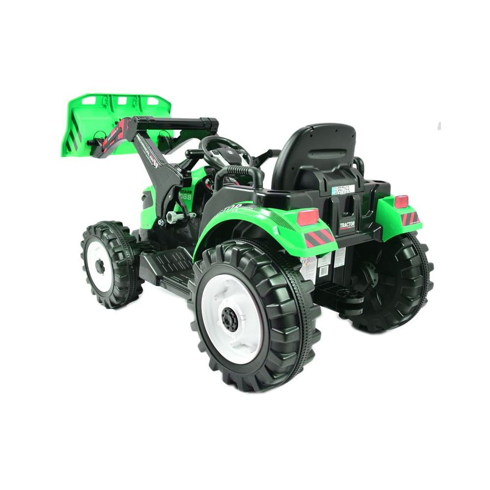 OLBRZYMI TRAKTOR NA AKUMULATOR Z PRZYCZEPĄ 24 V, 400W, PILOT/JS-3158B-24V