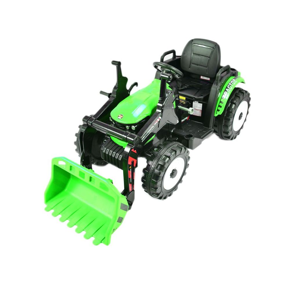 OLBRZYMI TRAKTOR NA AKUMULATOR Z PRZYCZEPĄ 24 V, 400W, PILOT/JS-3158B-24V