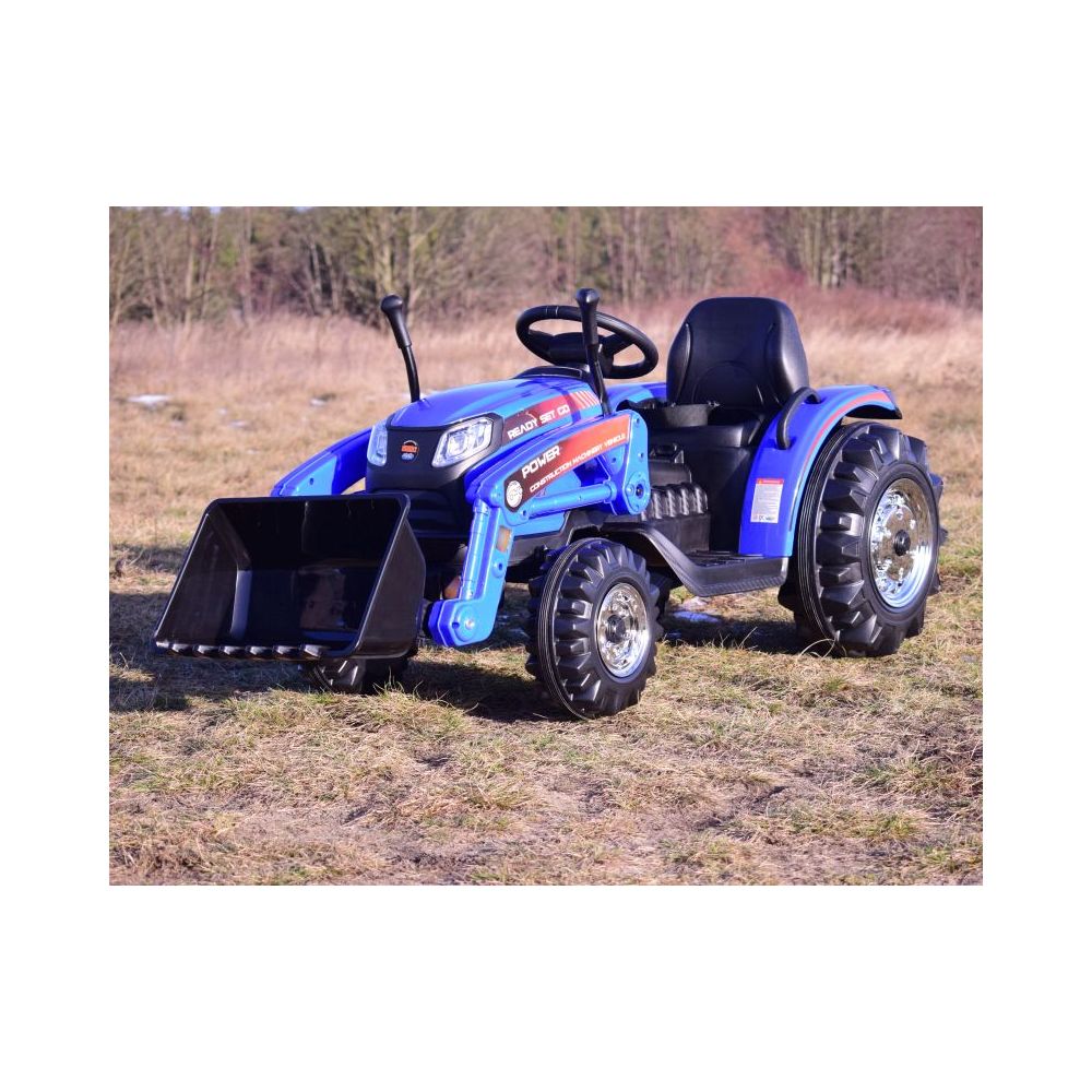 TRAKTOR NA AKUMULATOR POWER Z ŁYŻKĄ , PILOT, JAKOŚĆ/ZP1008A