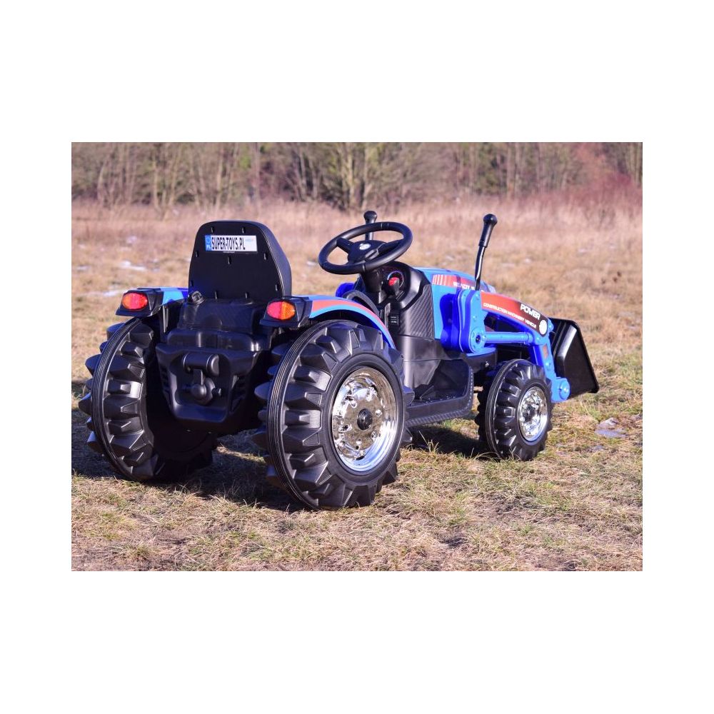 TRAKTOR NA AKUMULATOR POWER Z ŁYŻKĄ , PILOT, JAKOŚĆ/ZP1008A