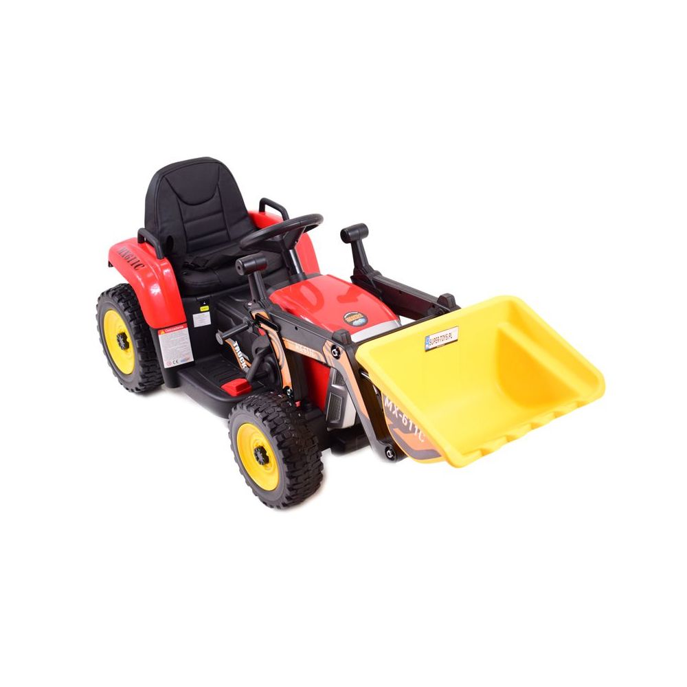 SUPER TRAKTOR BLOW - NA AKUMULATOR Z ŁYŻKĄ, MIĘKKIE KOŁA, MIEKKIE SIEDZENIE, PILOT/XMX611-DIGGER