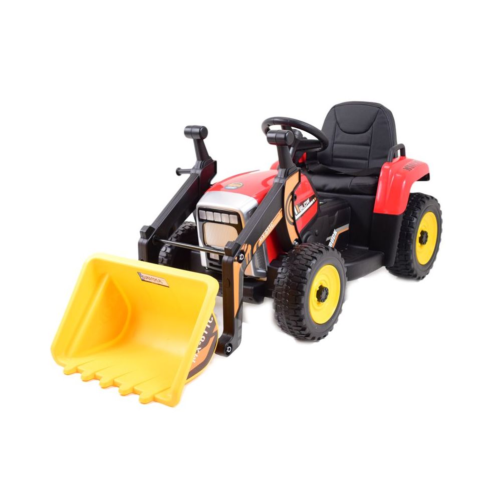 SUPER TRAKTOR BLOW – AKUMULIATORINIS SU KASĖLE, MINKŠTI RATAI, MINKŠTA SĖDYNĖ, NUOTOLINIO VALDYMO PULTAS/XMX611-DIGGER