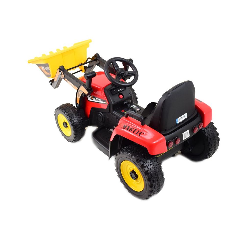 SUPER TRAKTOR BLOW - NA AKUMULATOR Z ŁYŻKĄ, MIĘKKIE KOŁA, MIEKKIE SIEDZENIE, PILOT/XMX611-DIGGER