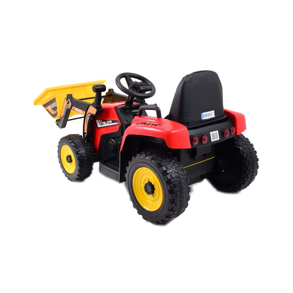 SUPER TRAKTOR BLOW - NA AKUMULATOR Z ŁYŻKĄ, MIĘKKIE KOŁA, MIEKKIE SIEDZENIE, PILOT/XMX611-DIGGER