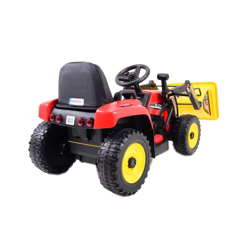 SUPER TRAKTOR BLOW - NA AKUMULATOR Z ŁYŻKĄ, MIĘKKIE KOŁA, MIEKKIE SIEDZENIE, PILOT/XMX611-DIGGER