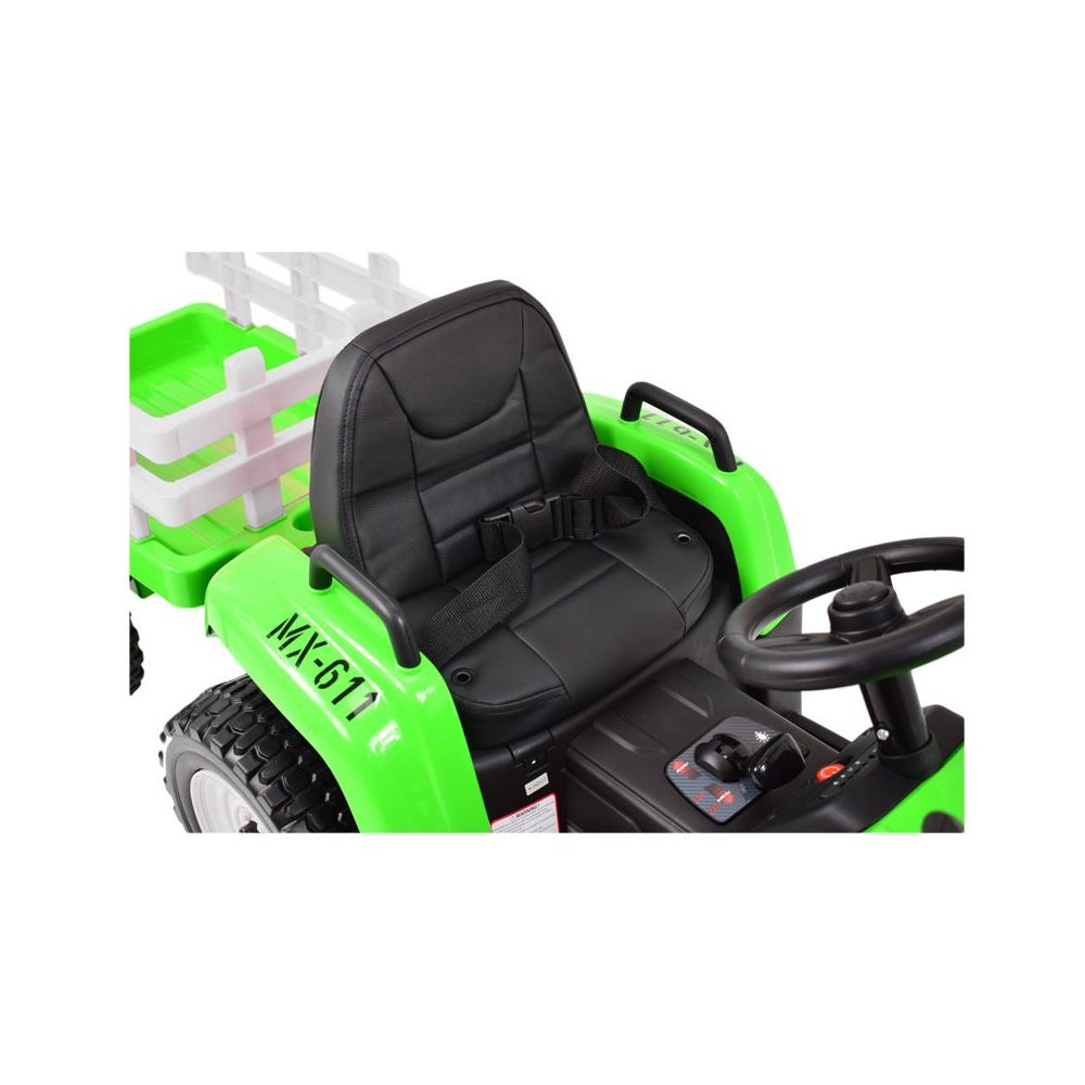SUPER TRAKTOR BLOW - NA AKUMULATOR Z ŁYŻKĄ, MIĘKKIE KOŁA, MIEKKIE SIEDZENIE, PILOT/XMX611-DIGGER