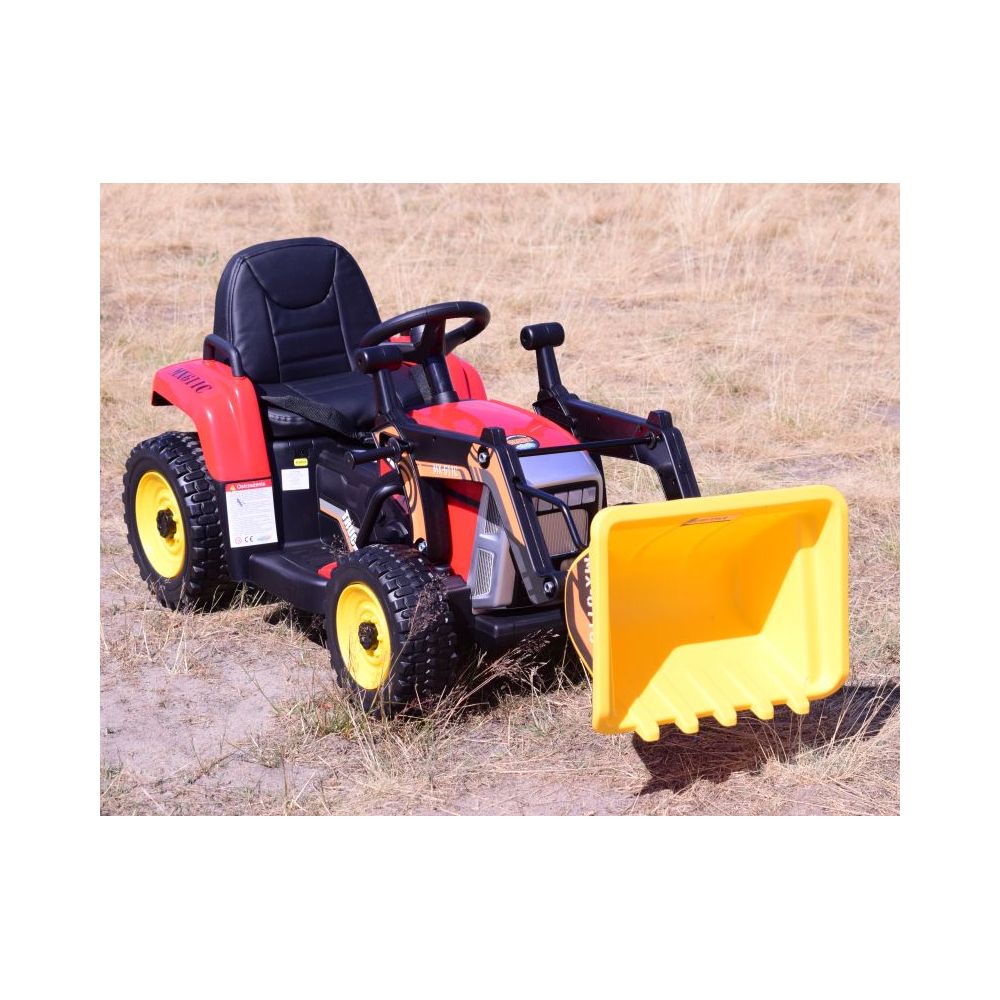SUPER TRAKTOR BLOW - NA AKUMULATOR Z ŁYŻKĄ, MIĘKKIE KOŁA, MIEKKIE SIEDZENIE, PILOT/XMX611-DIGGER
