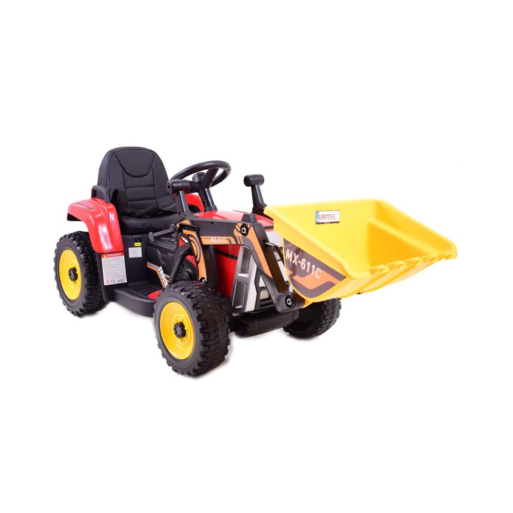 SUPER TRAKTOR BLOW - NA AKUMULATOR Z ŁYŻKĄ, MIĘKKIE KOŁA, MIEKKIE SIEDZENIE, PILOT/XMX611-DIGGER