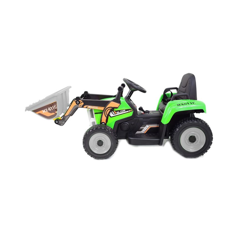 SUPER TRAKTOR BLOW - NA AKUMULATOR Z ŁYŻKĄ, MIĘKKIE KOŁA, MIEKKIE SIEDZENIE, PILOT/XMX611-DIGGER