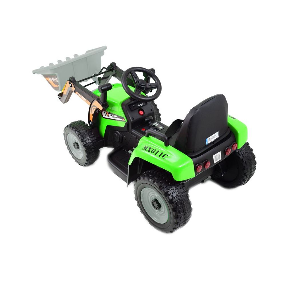 SUPER TRAKTOR BLOW - NA AKUMULATOR Z ŁYŻKĄ, MIĘKKIE KOŁA, MIEKKIE SIEDZENIE, PILOT/XMX611-DIGGER