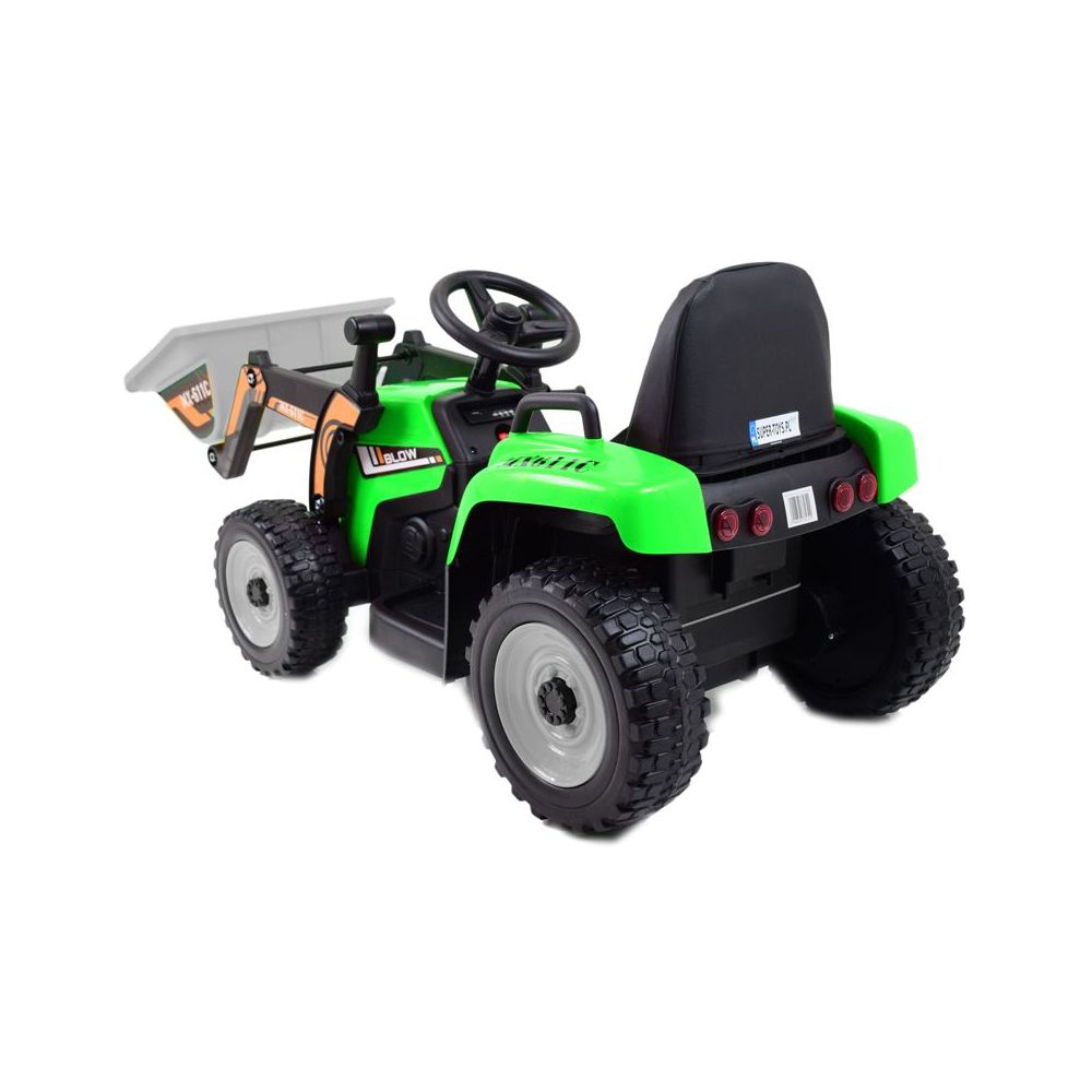 SUPER TRAKTOR BLOW - NA AKUMULATOR Z ŁYŻKĄ, MIĘKKIE KOŁA, MIEKKIE SIEDZENIE, PILOT/XMX611-DIGGER