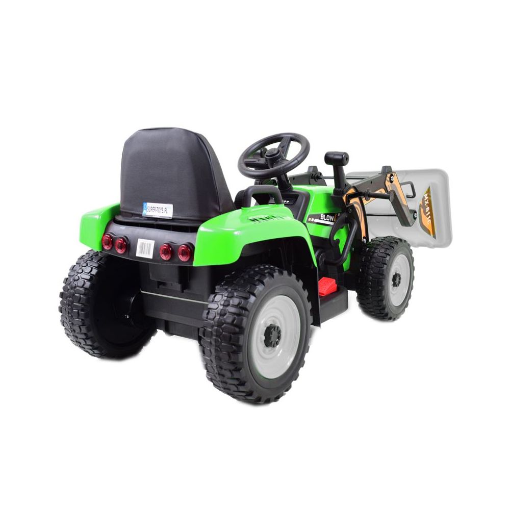 SUPER TRAKTOR BLOW - NA AKUMULATOR Z ŁYŻKĄ, MIĘKKIE KOŁA, MIEKKIE SIEDZENIE, PILOT/XMX611-DIGGER