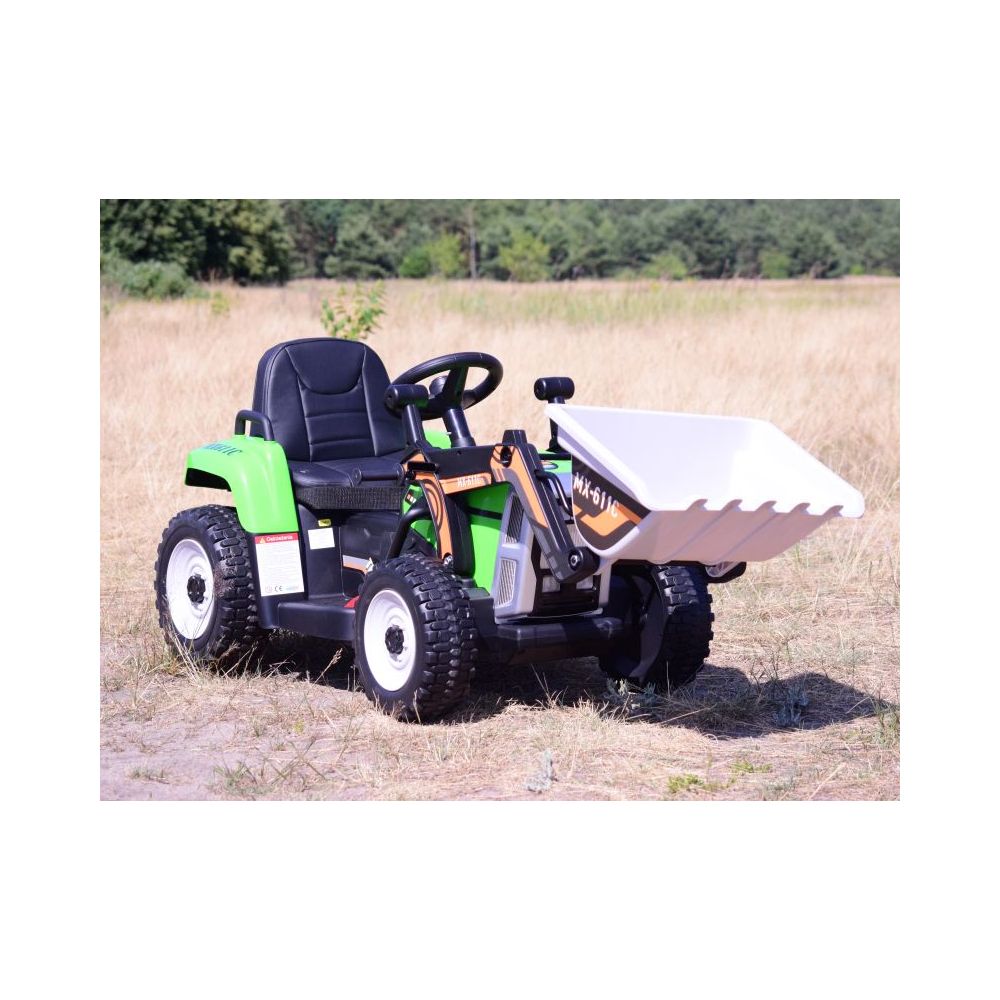 SUPER TRAKTOR BLOW - NA AKUMULATOR Z ŁYŻKĄ, MIĘKKIE KOŁA, MIEKKIE SIEDZENIE, PILOT/XMX611-DIGGER