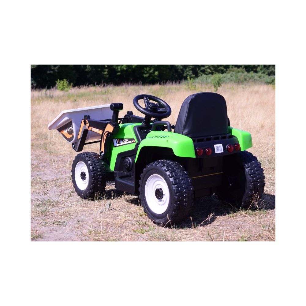 SUPER TRAKTOR BLOW - NA AKUMULATOR Z ŁYŻKĄ, MIĘKKIE KOŁA, MIEKKIE SIEDZENIE, PILOT/XMX611-DIGGER