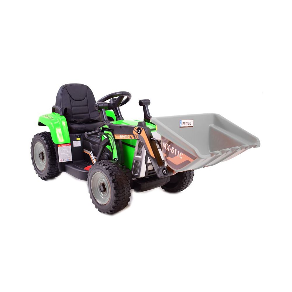 SUPER TRAKTOR BLOW - NA AKUMULATOR Z ŁYŻKĄ, MIĘKKIE KOŁA, MIEKKIE SIEDZENIE, PILOT/XMX611-DIGGER