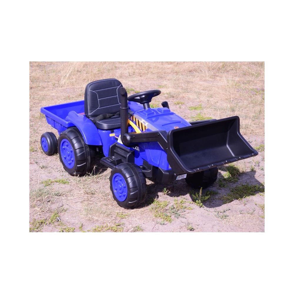 TRAKTOR NA AKUMULATOR Z PRZYCZEPĄ - JCX, PILOT/S-617