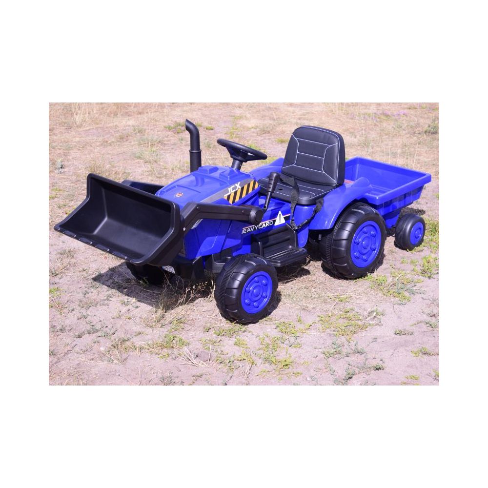 TRAKTOR NA AKUMULATOR Z PRZYCZEPĄ - JCX, PILOT/S-617